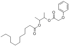 1-Methyl-2-((phenoxyacetyl)oxy)propyl undecanoate