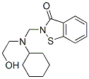 2-[[cyclohexyl(2-hydroxyethyl)amino]methyl]-1,2-benzisothiazol-3(2H)-one