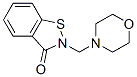 2-(4-morpholinylmethyl)-1,2-benzisothiazol-3(2H)-one