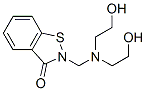 2-[[bis(2-hydroxyethyl)amino]methyl]-1,2-benzisothiazol-(2H)-one
