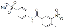 sodium 4-(4-methyl-3-nitrobenzoylamino)benzenesulphonate