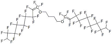 1,1'-[butane-1,4-diylbis(oxy)]bis[heptadecafluorononene]
