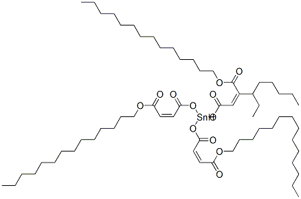 tetradecyl (Z,Z,Z)-6-[[1,4-dioxo-4-(tetradecyloxy)but-2-enyl]oxy]-6-octyl-4,8,11-trioxo-5,7,12-trioxa-6-stannahexacosa-2,9-dienoate