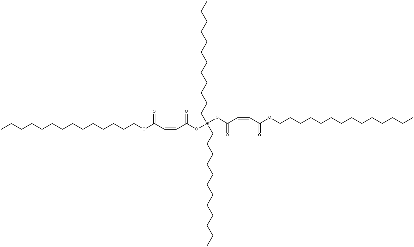 tetradecyl (Z,Z)-6,6-didodecyl-4,8,11-trioxo-5,7,12-trioxa-6-stannahexacosa-2,9-dienoate