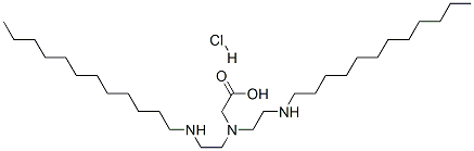 N,N-bis[2-(dodecylamino)ethyl]-glycine monohydrochloride