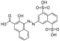 4-[(4,8-disulpho-2-naphthyl)azo]-3-hydroxy-2-naphthoic acid
