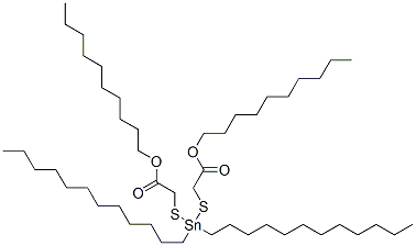 decyl 4,4-didodecyl-7-oxo-8-oxa-3,5-dithia-4-stannaoctadecanoate
