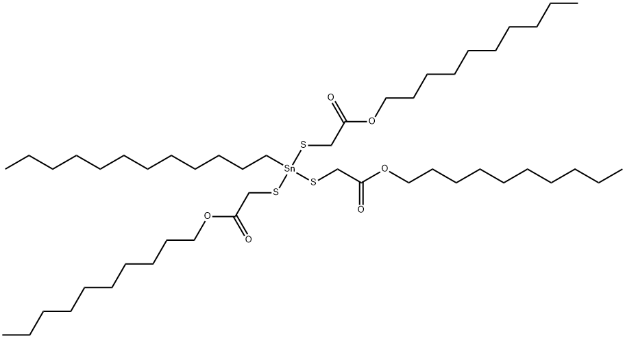 decyl 4-[[2-(decyloxy)-2-oxoethyl]thio]-4-dodecyl-7-oxo-8-oxa-3,5-dithia-4-stannaoctadecanoate