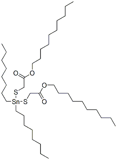decyl 4,4-dioctyl-7-oxo-8-oxa-3,5-dithia-4-stannaoctadecanoate