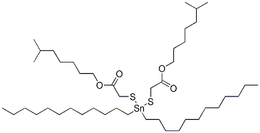 diisooctyl 2,2'-[(didodecylstannylene)bis(thio)]diacetate