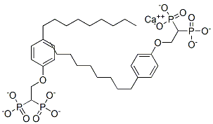 calcium di[2-(4-nonylphenoxy)ethyl] diphosphonate