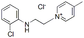 1-[2-[(2-chlorophenyl)amino]ethyl]-4-methylpyridinium chloride