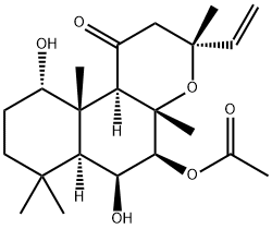 7BETA-ACETOXY-1ALPHA,6BETA-DIHYDROXY-8,13-EPOXY-LABD-14-EN-11-ONE