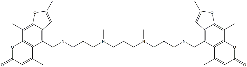 1,15-bis(4'-trioxsalen)-2,6,10,14-tetramethyl-2,6,10,14-tetrazapentadecane