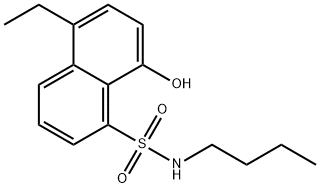 N-butyl-5-ethyl-8-hydroxynaphthalene-1-sulphonamide