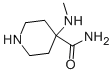 4-(methylamino)piperidine-4-carboxamide