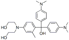 4-[bis(2-hydroxyethyl)amino]-alpha,alpha-bis[4-(dimethylamino)phenyl]-o-xylene-alpha-ol