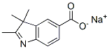 sodium 2,3,3-trimethyl-3H-indole-5-carboxylate
