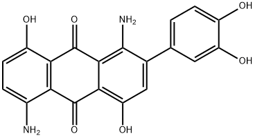 1,5-diamino-2-(3,4-dihydroxyphenyl)-4,8-dihydroxyanthraquinone