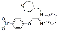 1-(morpholin-4-ylmethyl)-2-[(4-nitrophenoxy)methyl]benzoimidazole