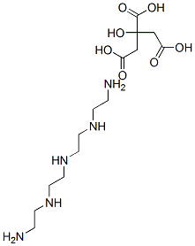 N-(2-aminoethyl)-N'-[2-[(2-aminoethyl)amino]ethyl]ethylenediamine 2-hydroxypropane-1,2,3-tricarboxylate