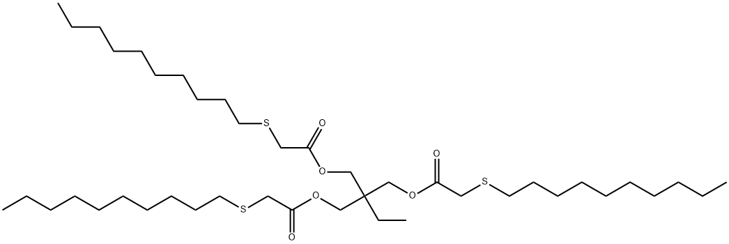 2-[[[(decylthio)acetyl]oxy]methyl]-2-ethyl-1,3-propanediyl bis[(decylthio)acetate]