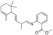 methyl 2-[[2-methyl-4-(2,6,6-trimethyl-2-cyclohexen-1-yl)-3-butenylidene]amino]benzoate