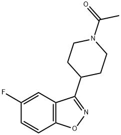 3-(1-乙酰基-4-哌啶基)-5-氟-1,2-苯异恶唑