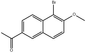 2-乙酰-5-溴-6-甲氧基萘