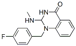 1-[(4-fluorophenyl)methyl]-2,3-dihydro-2-(methylamino)quinazolin-4(1H)-one