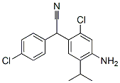 (4-amino-2-chloro-5-isopropylphenyl)(4-chlorophenyl)acetonitrile
