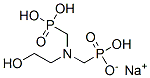 sodium trihydrogen [[(2-hydroxyethyl)imino]bis(methylene)]bisphosphonate