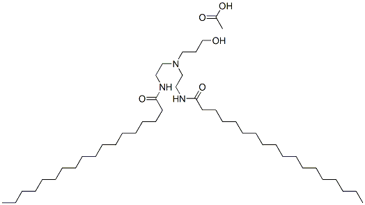 N,N'-[[(3-hydroxypropyl)imino]diethylene]distearamide monoacetate