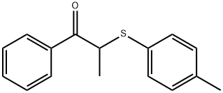 2-[(4-methylphenyl)sulfanyl]-1-phenylpropan-1-one