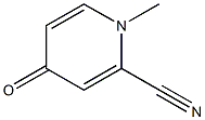 2-Pyridinecarbonitrile,1,4-dihydro-1-methyl-4-oxo-(9CI)