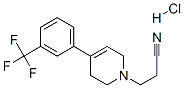4-(3-Trifluoromethylphenyl)-1-(2-cyanoethyl)-1,2,3,6-tetrahydropyridin e hcl