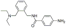 4-amino-N-[[2-(diethylaminomethyl)phenyl]methyl]benzamide