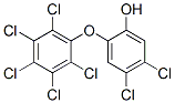 4,5-dichloro-2-(2,3,4,5,6-pentachlorophenoxy)phenol