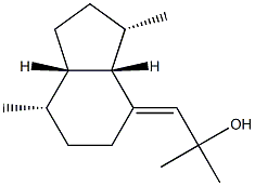 2-Methyl-1-[(3S,3aβ,4E,7aβ)-octahydro-3α,7α-dimethyl-4H-inden-4-ylidene]-2-propanol