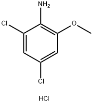 2,4-dichloro-6-methoxyanilinium chloride
