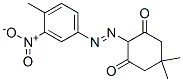 5,5-dimethyl-2-[(4-methyl-3-nitrophenyl)azo]cyclohexane-1,3-dione