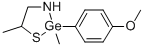 1,3,2-Thiazagermolidine, 2,5-dimethyl-2-(p-methoxyphenyl)-