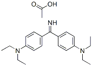 4,4'-carbonimidoylbis[N,N-diethylaniline] acetate