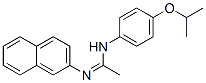 N1-(p-Isopropoxyphenyl)-N2-(2-naphtyl)acetamidine