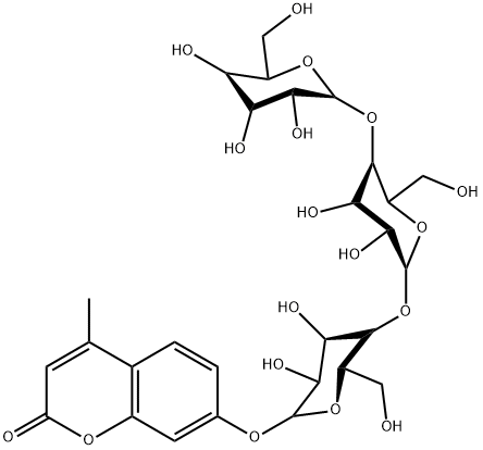 4-甲基伞形酮-Β-D-纤维三糖苷