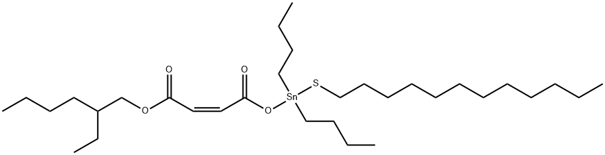 2-ethylhexyl 4-[[dibutyl(dodecylthio)stannyl]oxy]-4-oxoisocrotonate