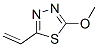 1,3,4-Thiadiazole,  2-ethenyl-5-methoxy-