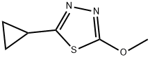 1,3,4-Thiadiazole,  2-cyclopropyl-5-methoxy-