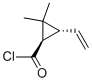Cyclopropanecarbonyl chloride, 3-ethenyl-2,2-dimethyl-, (1R,3R)- (9CI)