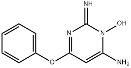 2,3-dihydro-3-hydroxy-2-imino-6-phenoxypyrimidin-4-amine